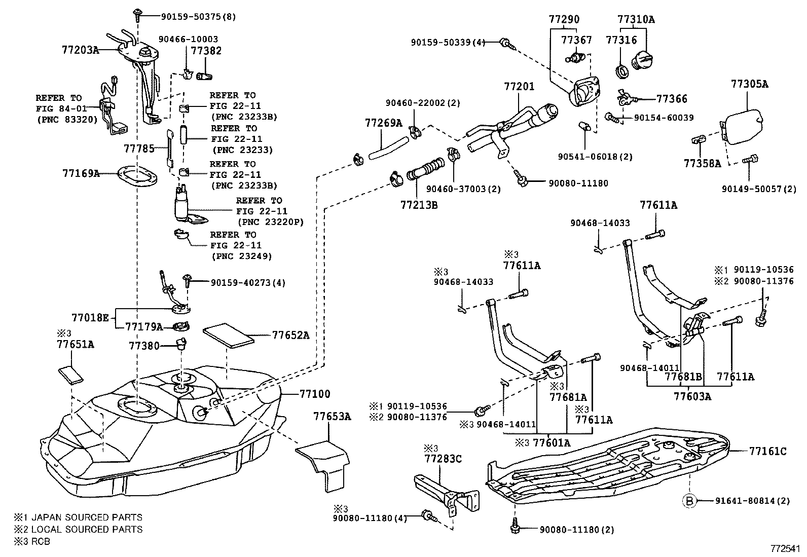 77001-04060 TANK ASSY, FUEL product image