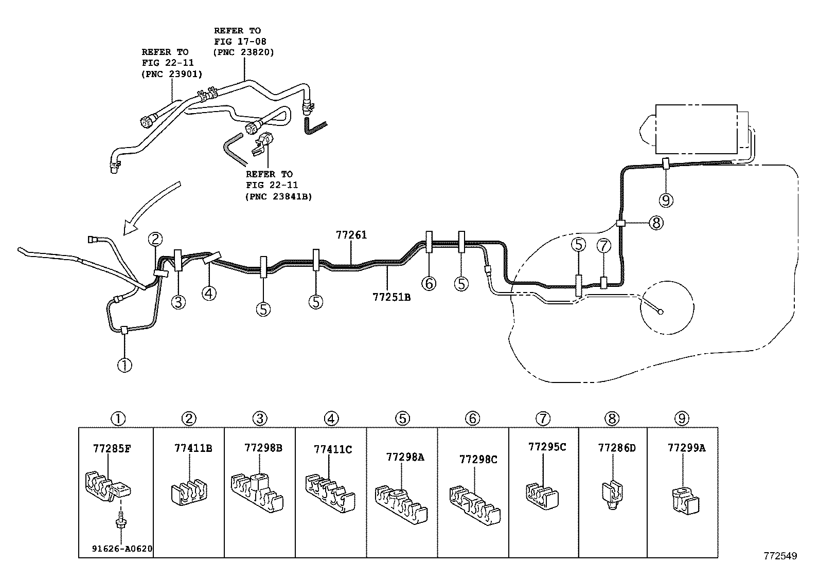 23020-31010 REGULATOR ASSY, FUEL PRESSURE product image