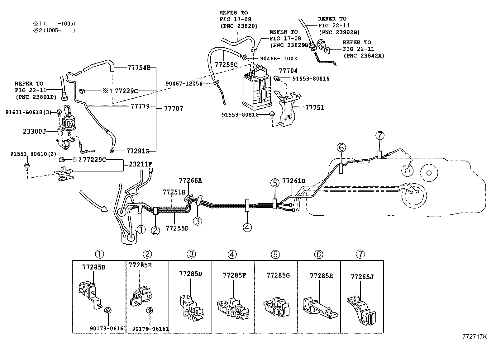 77020-35151 TUBE ASSY, FUEL SUCTION W/PUMP & GAGE product image