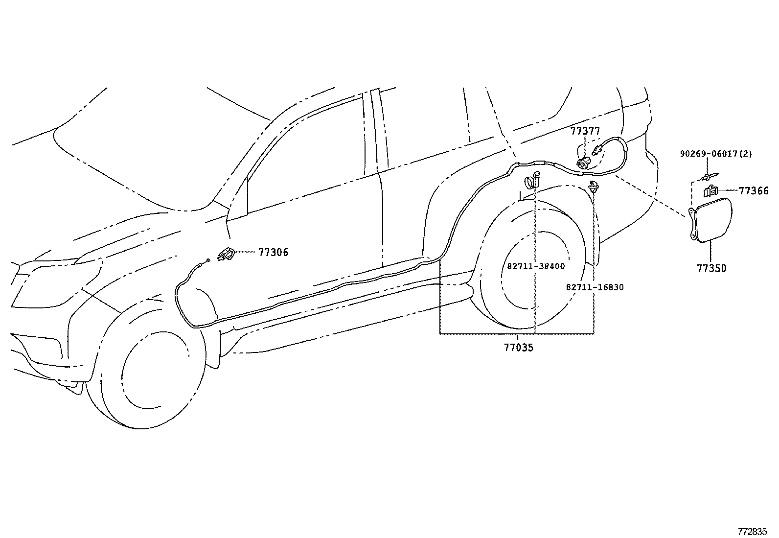 23220-75170 PUMP, FUEL product image