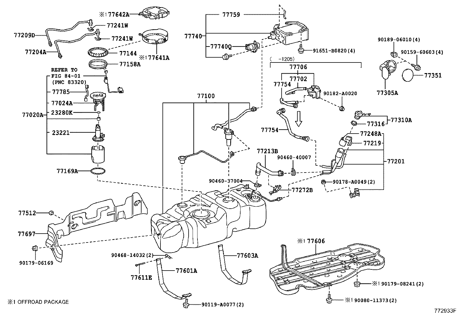 77010-0C010 TUBE ASSY, FUEL TANK VENT product image