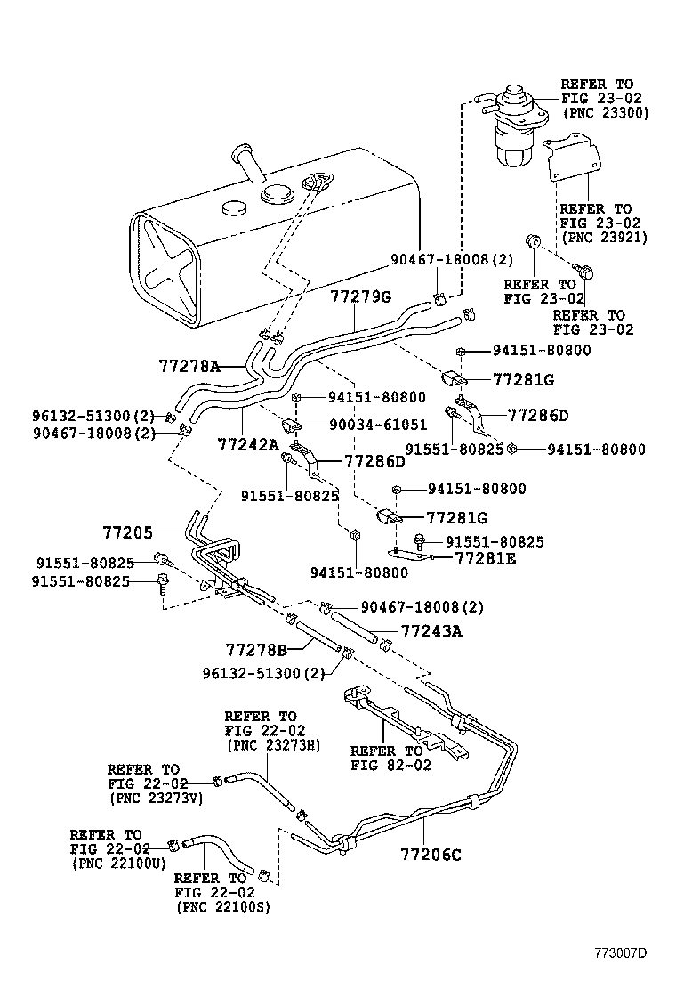 77100-37B01 TANK ASSY, FUEL product image