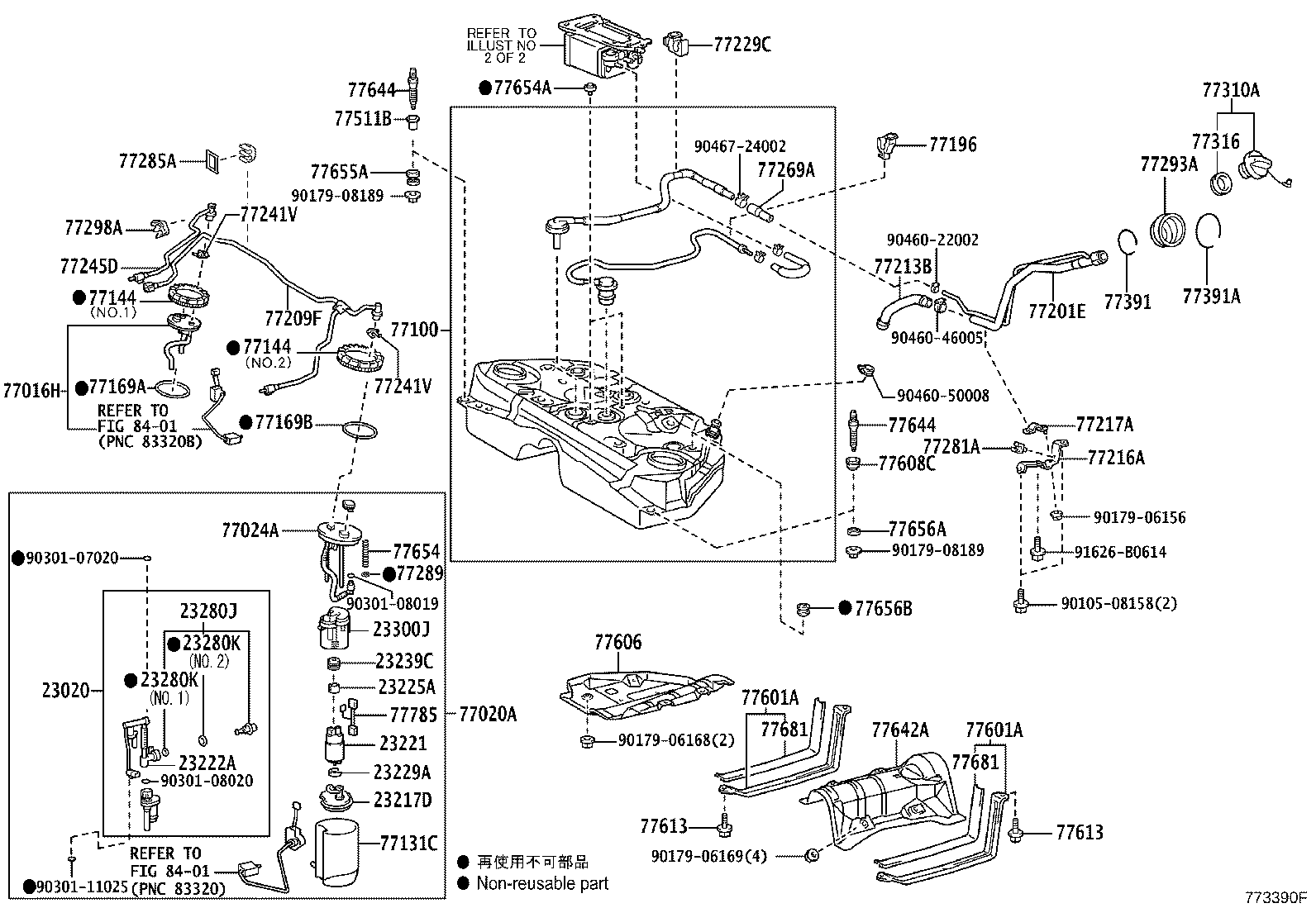 77209-30320 TUBE SUB-ASSY, FUEL TANK MAIN product image
