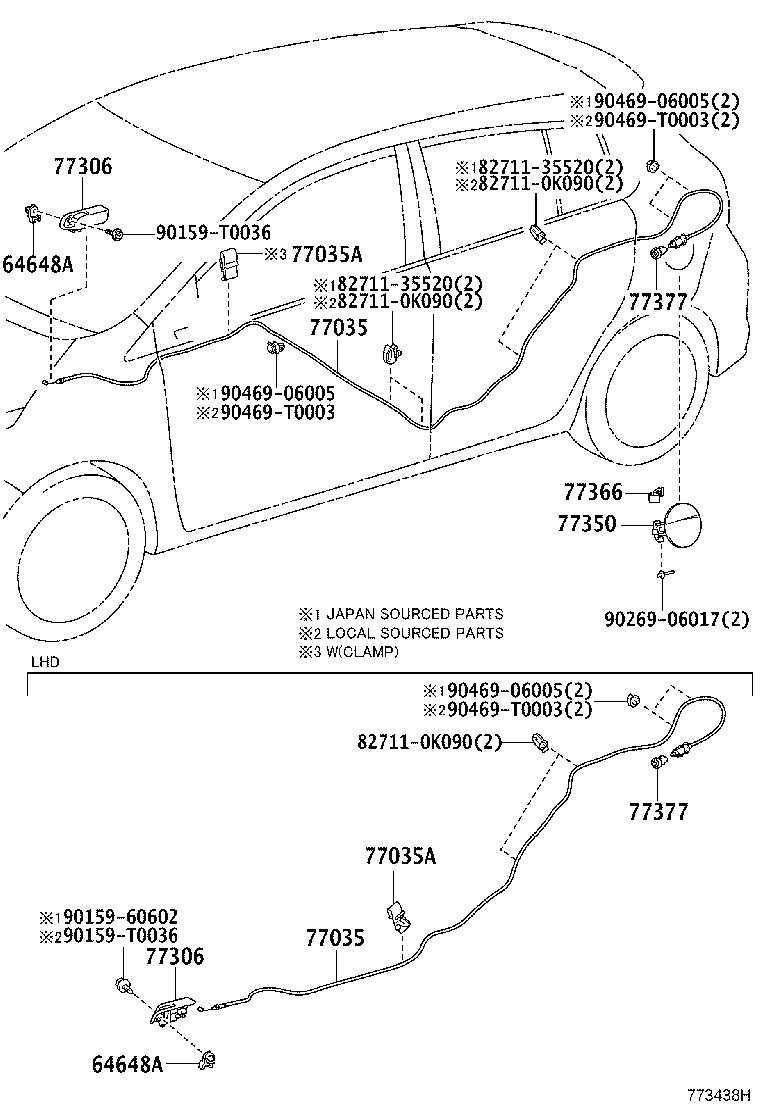 23280-0D010 REGULATOR ASSY, FUEL PRESSURE product image