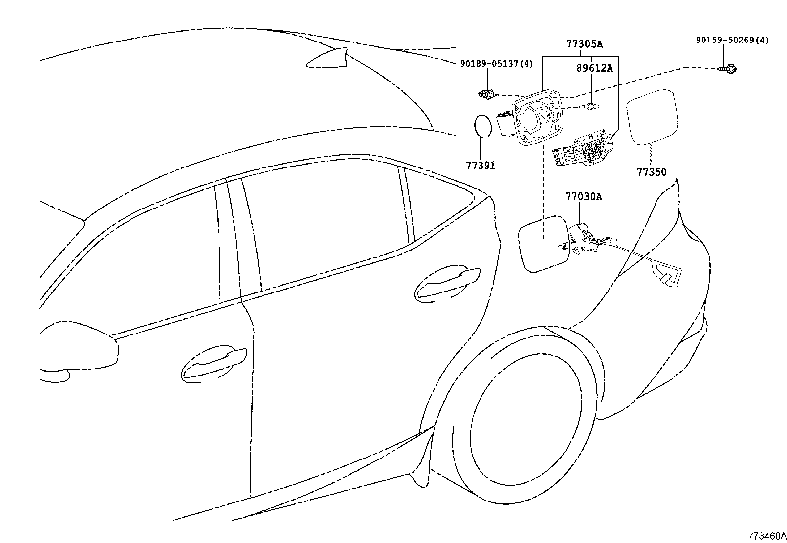 23280-38020 REGULATOR ASSY, FUEL PRESSURE product image