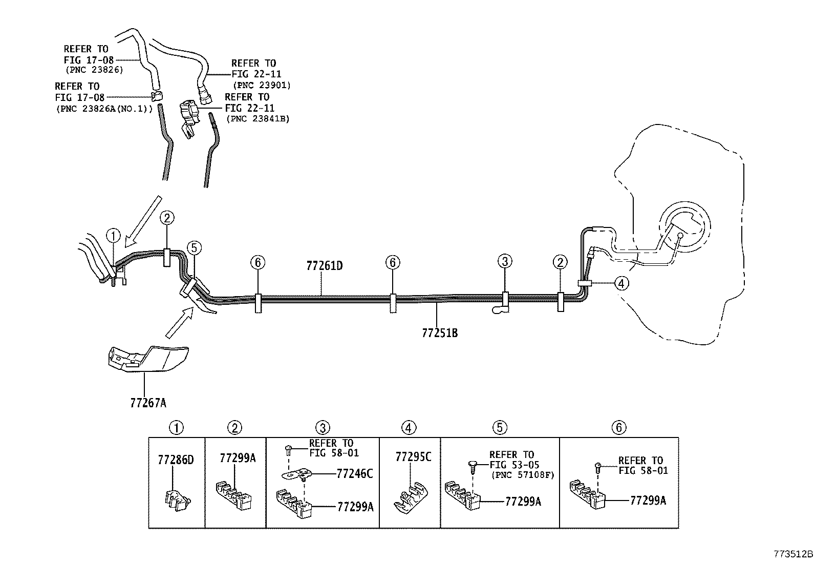 77024-52192 PLATE SUB-ASSY, FUEL SUCTION product image