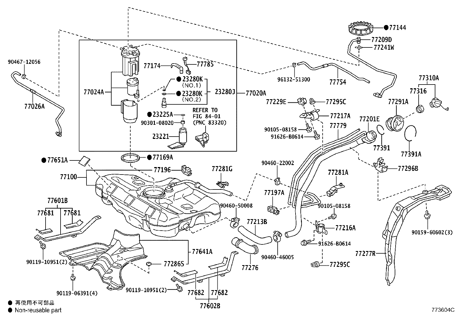 77100-02A10 TANK ASSY, FUEL product image