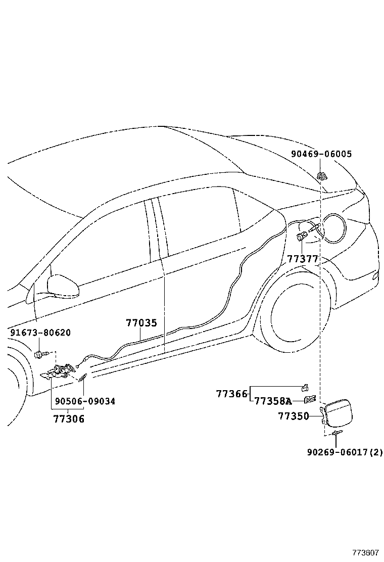 77100-02A10 TANK ASSY, FUEL product image
