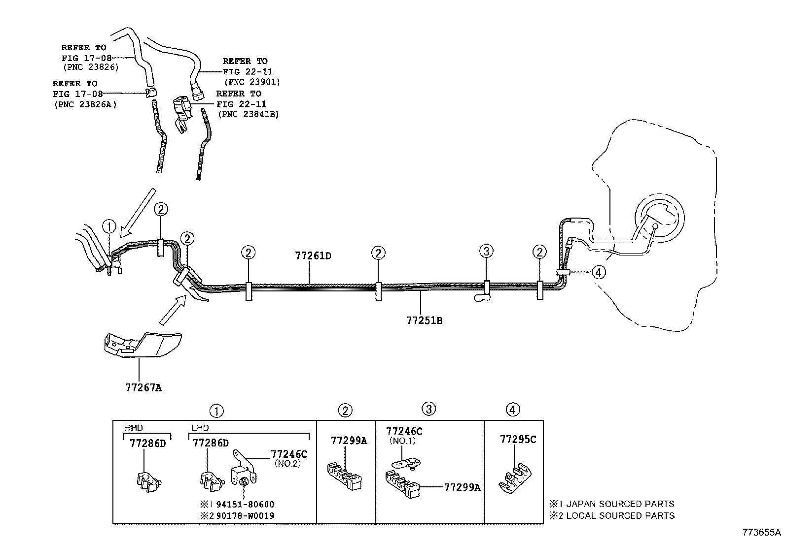 32926-20010 CUSHION, FUEL MAIN TUBE product image