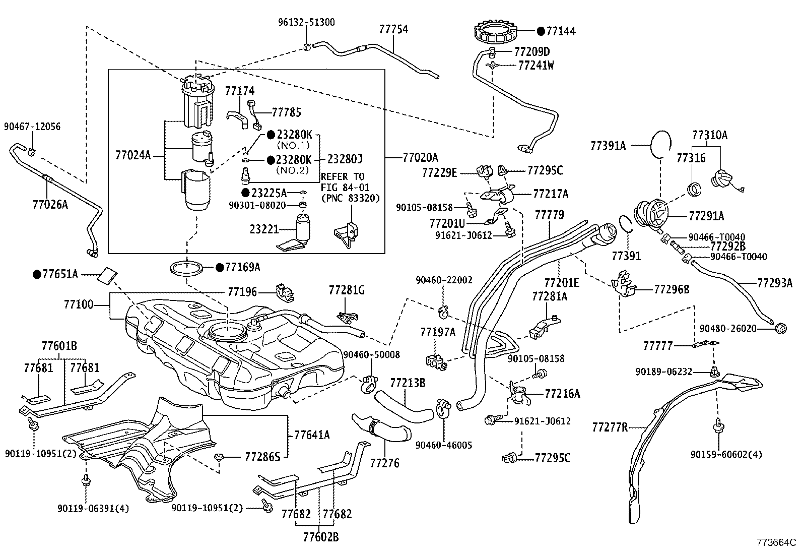 77100-02A10 TANK ASSY, FUEL product image