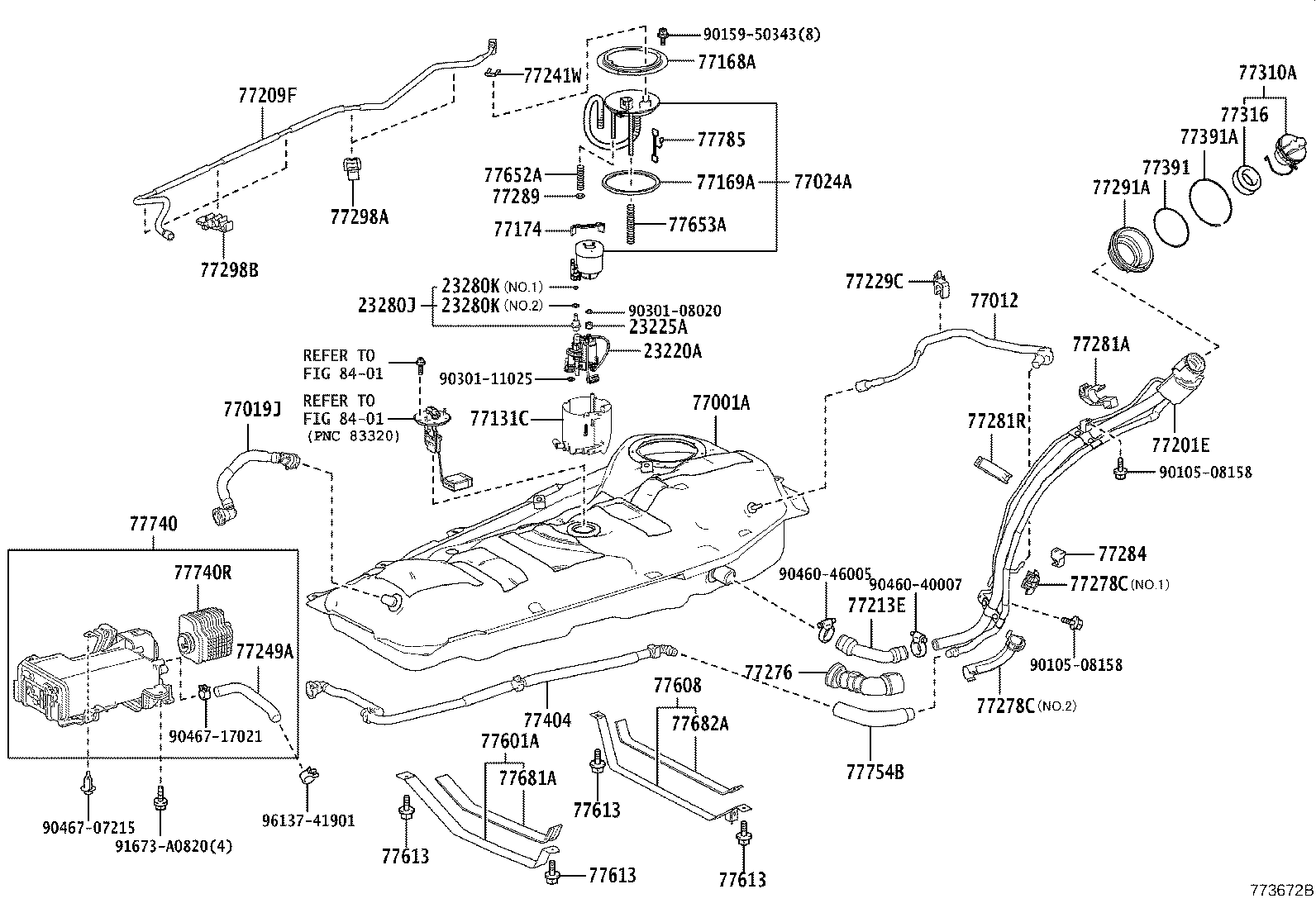77024-78020 PLATE SUB-ASSY, FUEL SUCTION product image