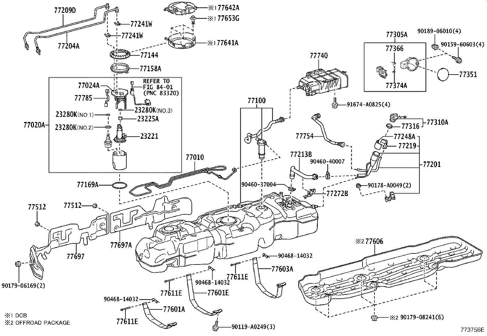 77010-0C010 TUBE ASSY, FUEL TANK VENT product image