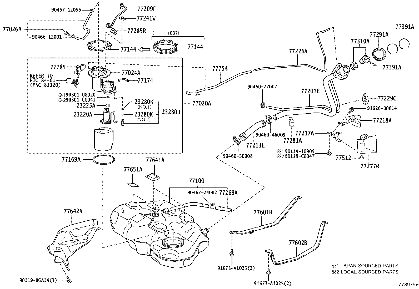 77213-02230 HOSE, FUEL TANK TO FILLER PIPE product image