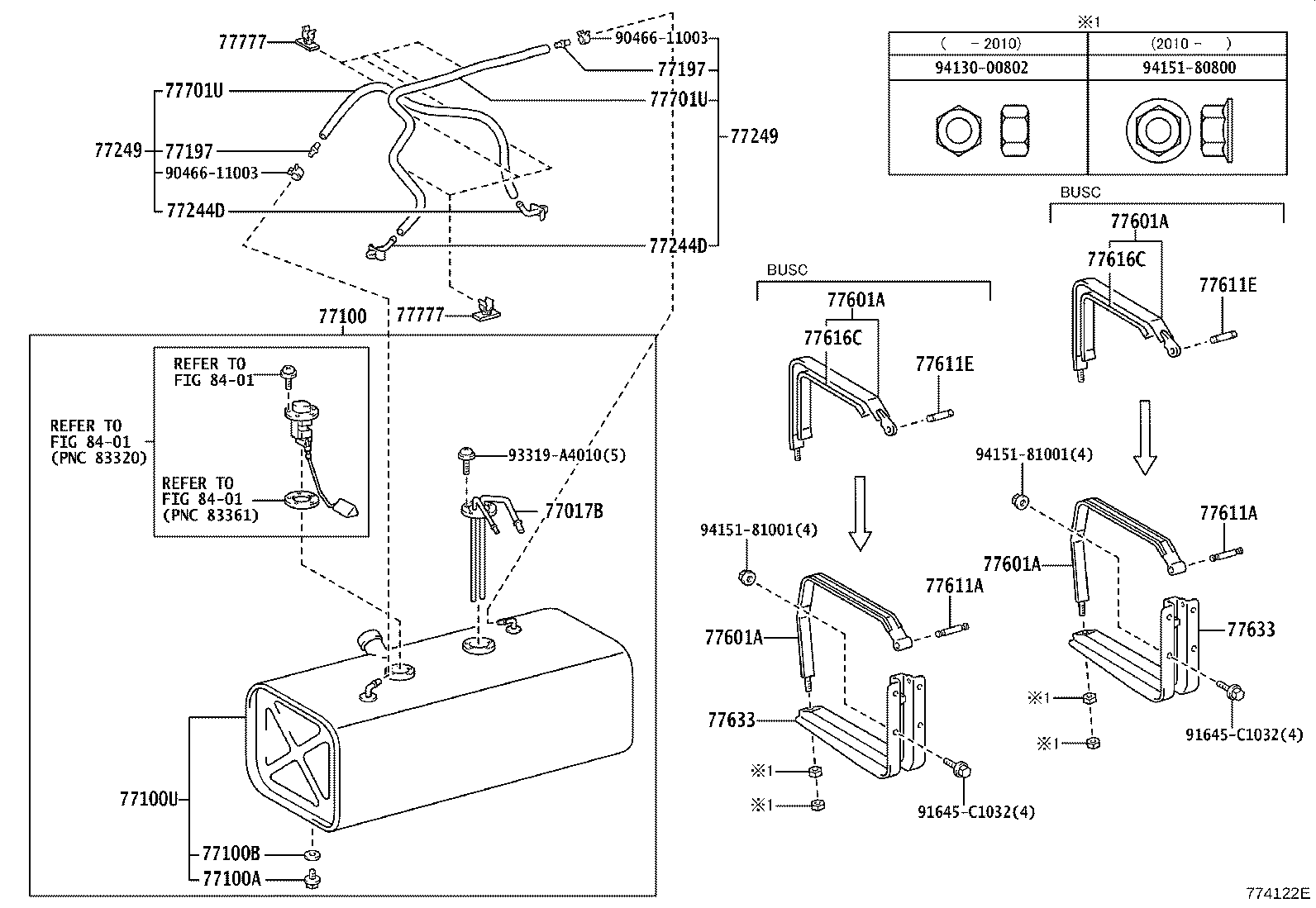 77100-F1072 TANK ASSY, FUEL product image