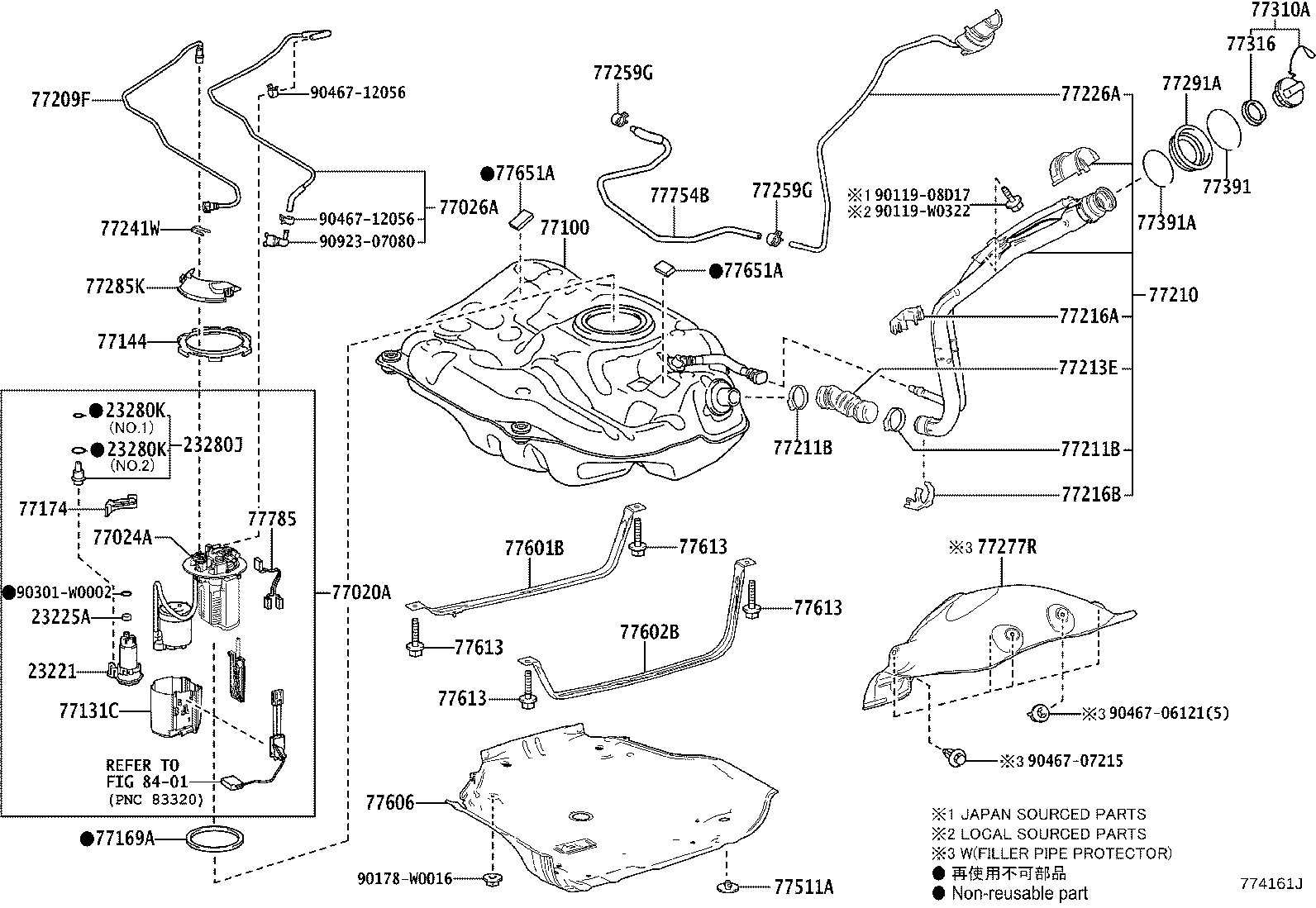 77209-F4010 TUBE SUB-ASSY, FUEL TANK MAIN product image