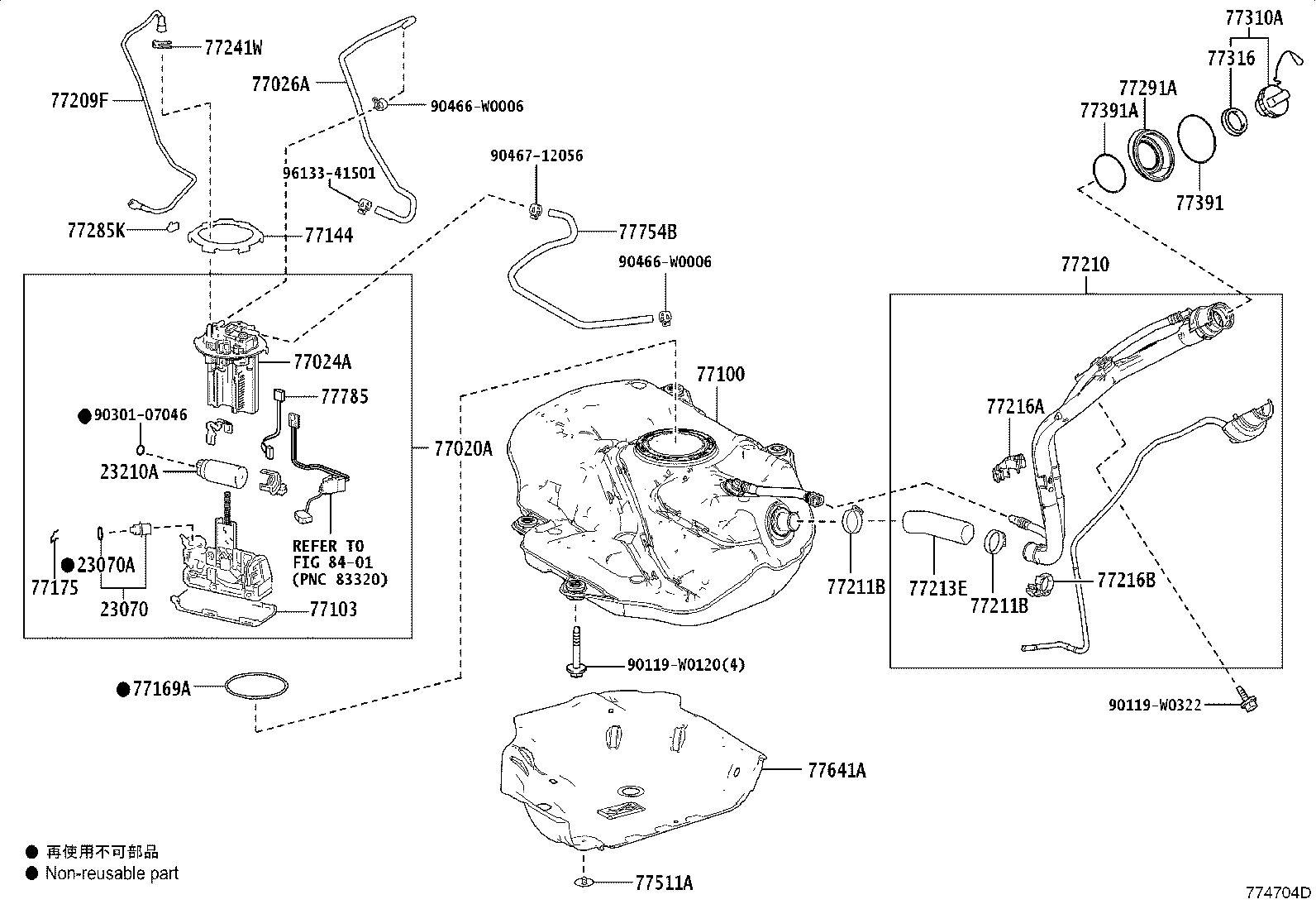23280-36020 REGULATOR ASSY, FUEL PRESSURE product image