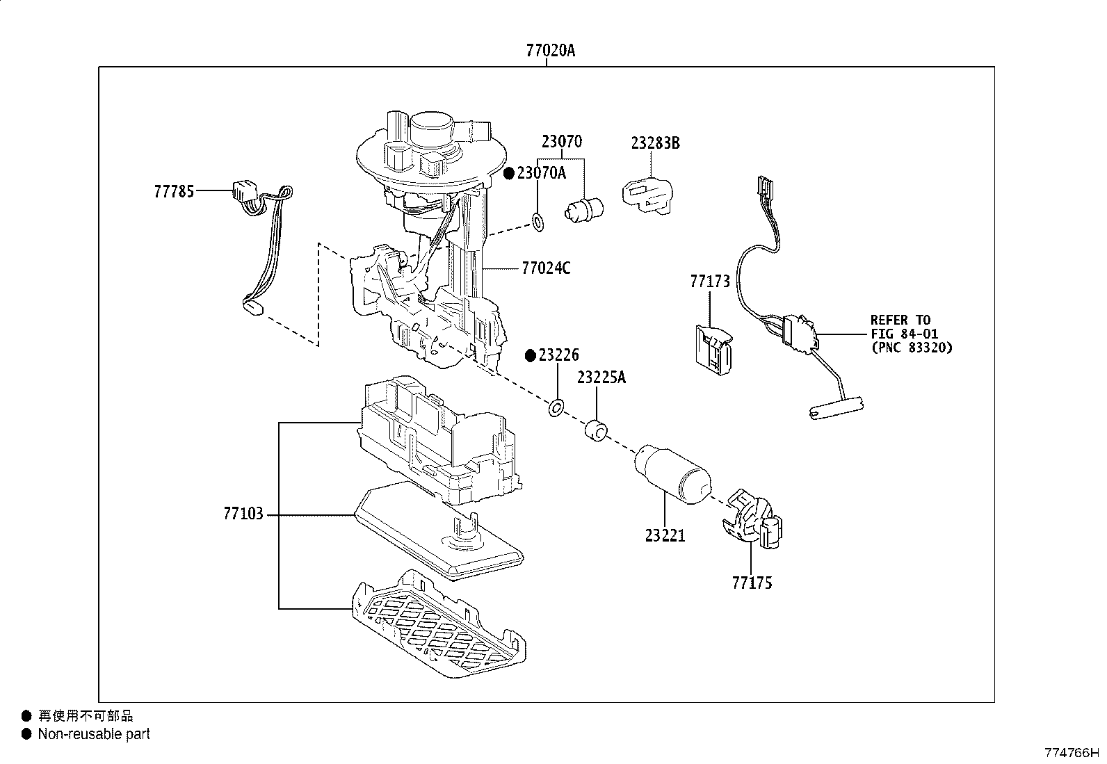 77210-02810 PIPE ASSY, FUEL TANK FILLER product image