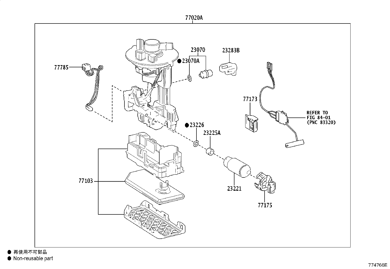 77210-02780 PIPE ASSY, FUEL TANK FILLER product image
