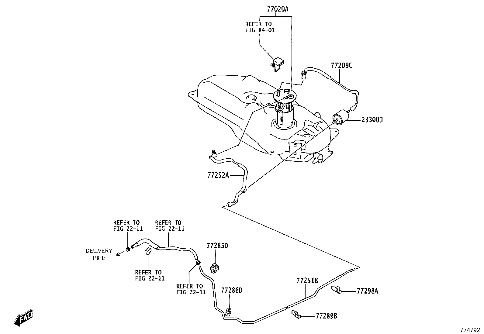 77001-WC003 TANK ASSY, FUEL product image