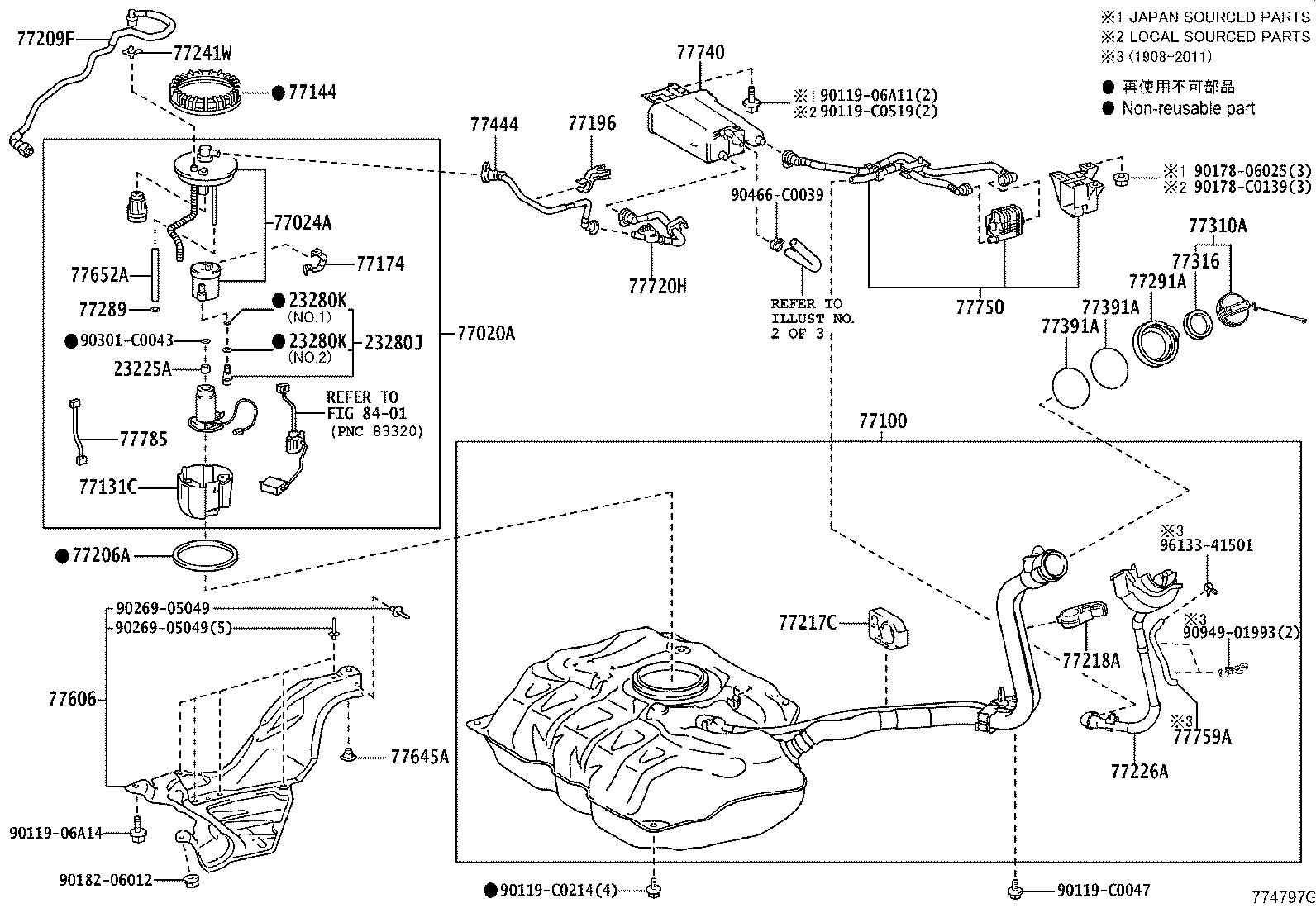 77024-0D200 PLATE SUB-ASSY, FUEL SUCTION product image