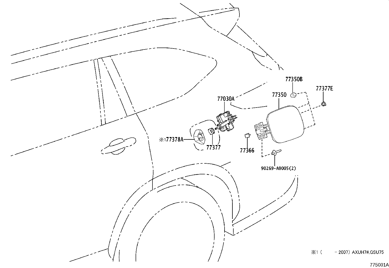 23283-F0010 HOLDER, FUEL PRESSURE REGULATOR product image