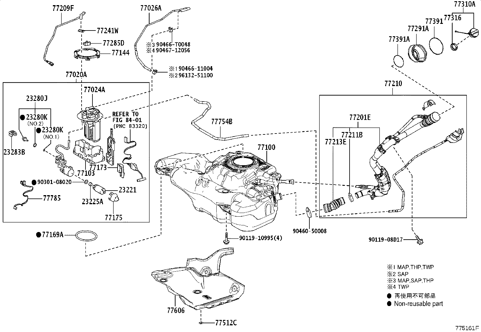 77001-0A080 TANK ASSY, FUEL product image