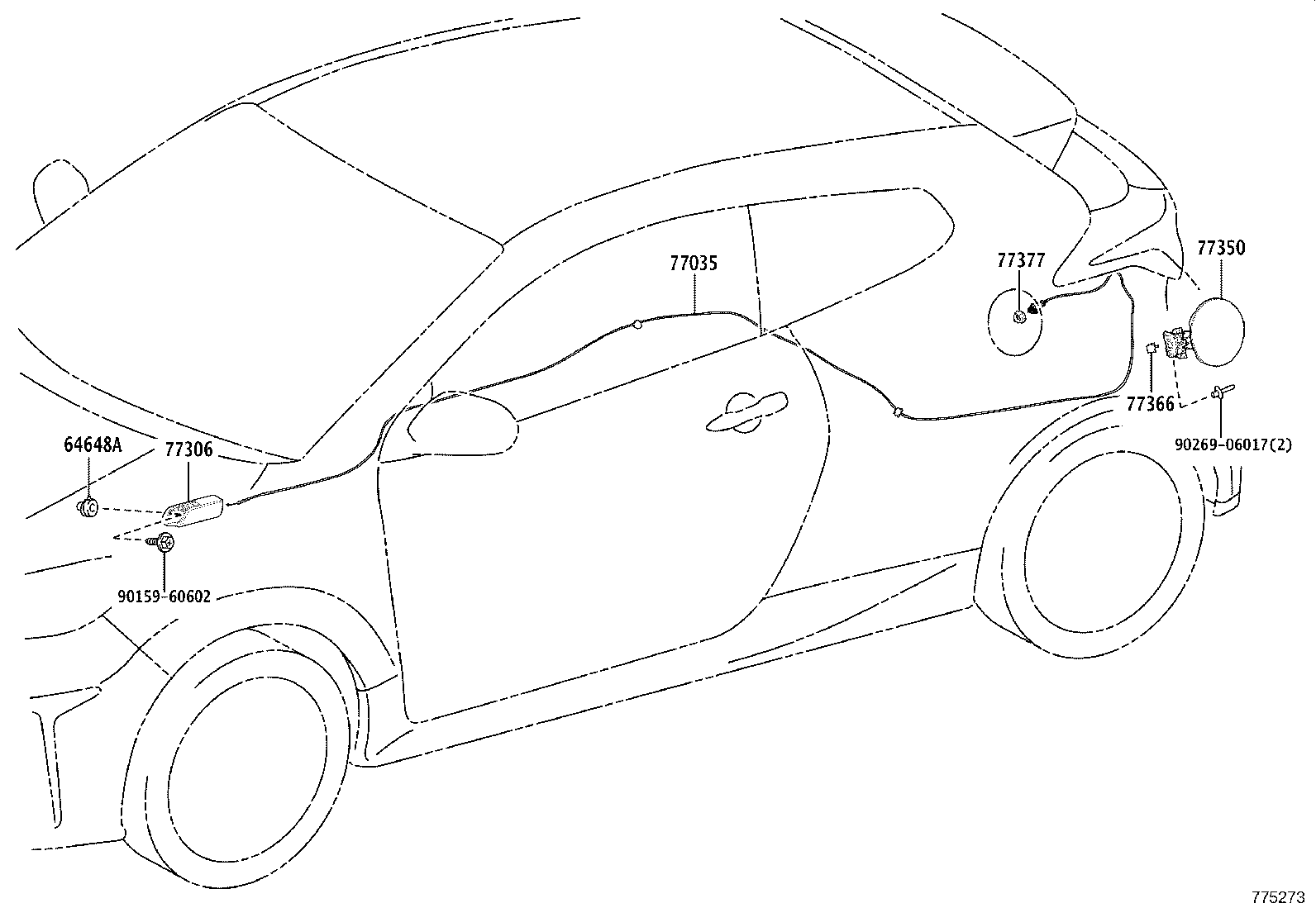23070-36010 Toyota Reference Part product image