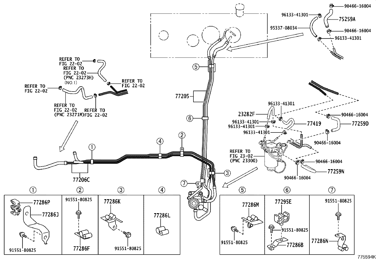 77100-25540 TANK ASSY, FUEL product image