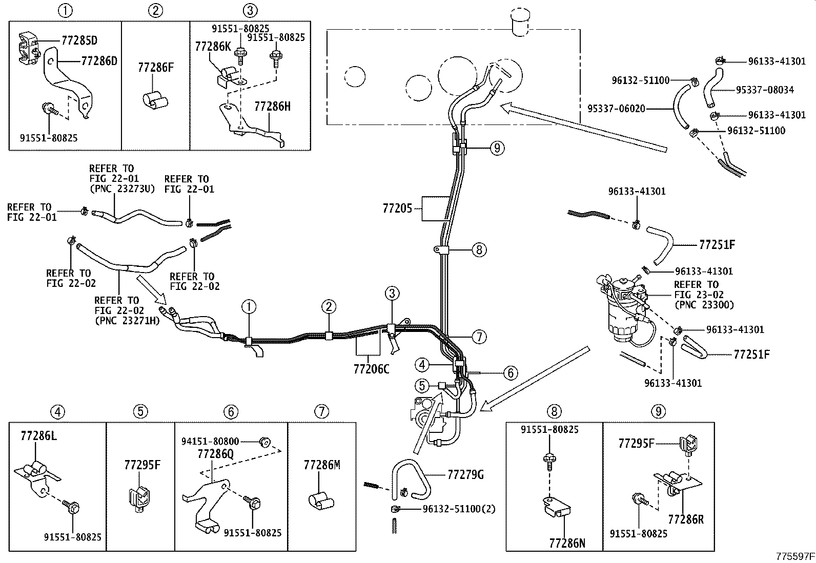 77100-25540 TANK ASSY, FUEL product image