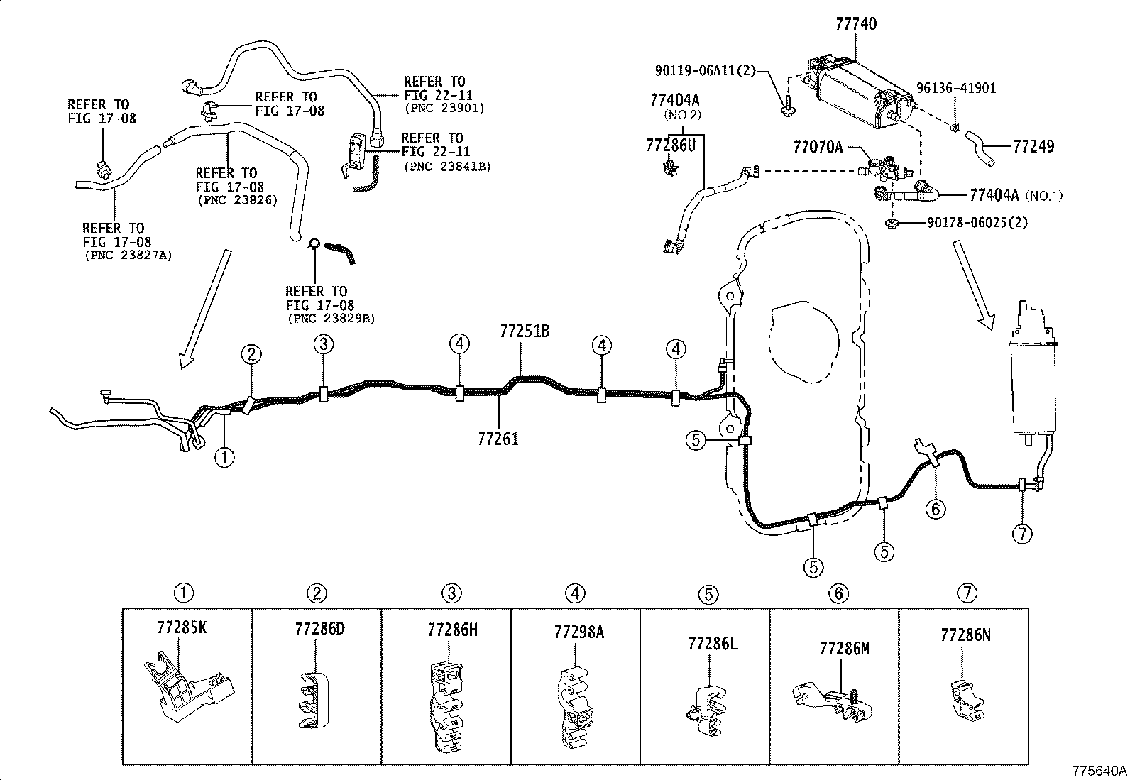 77024-42130 PLATE SUB-ASSY, FUEL SUCTION product image