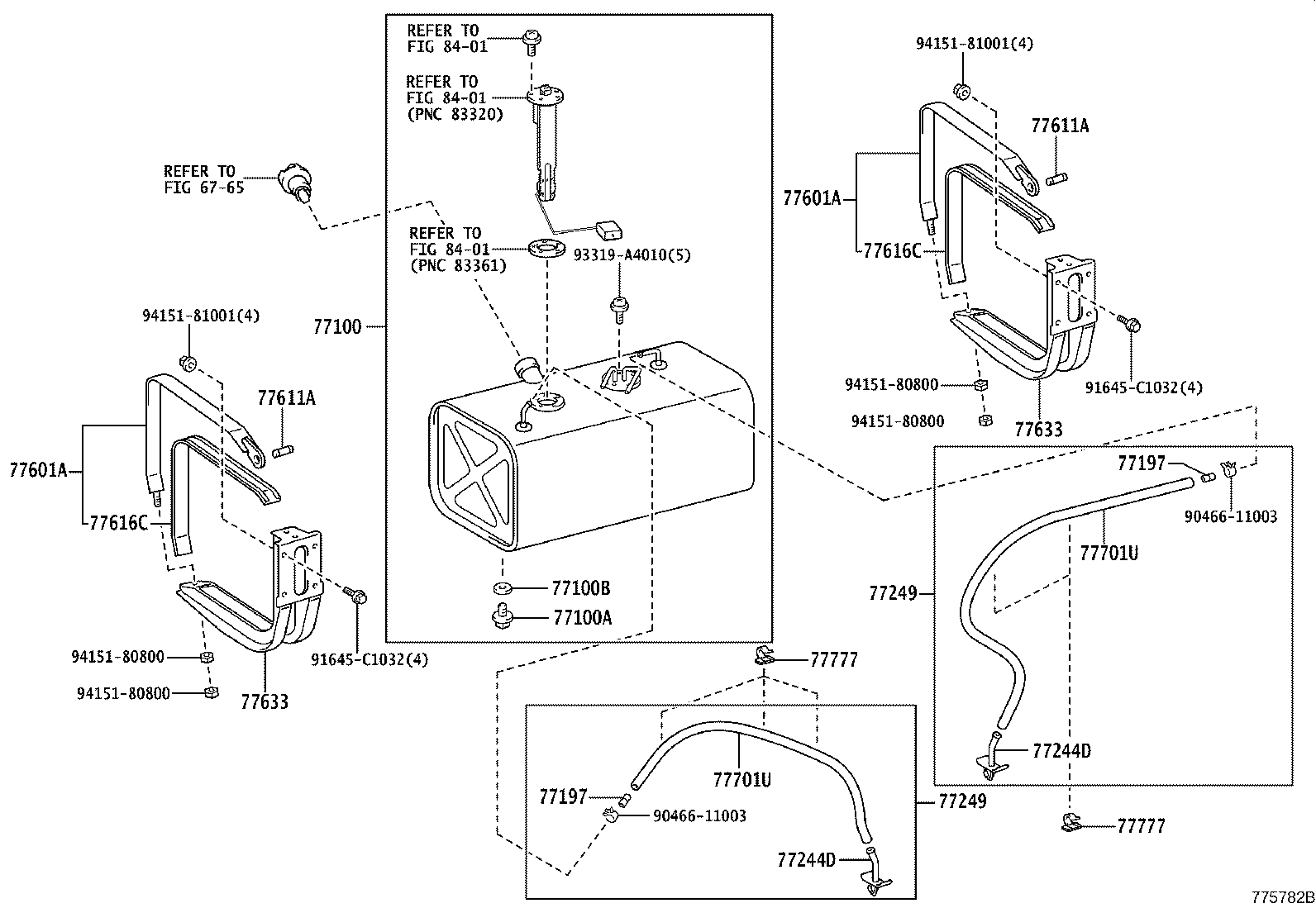 77100-F1072 TANK ASSY, FUEL product image