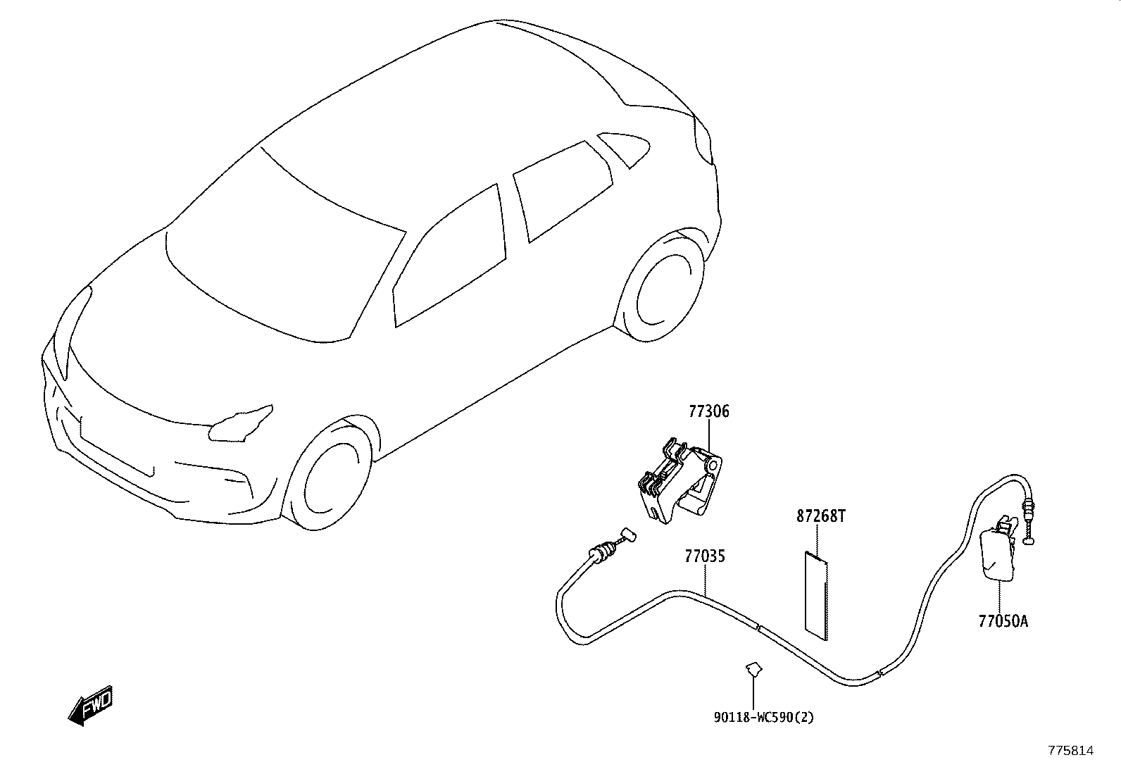 23500-WC002 REGULATOR ASSY, FUEL PRESSURE product image
