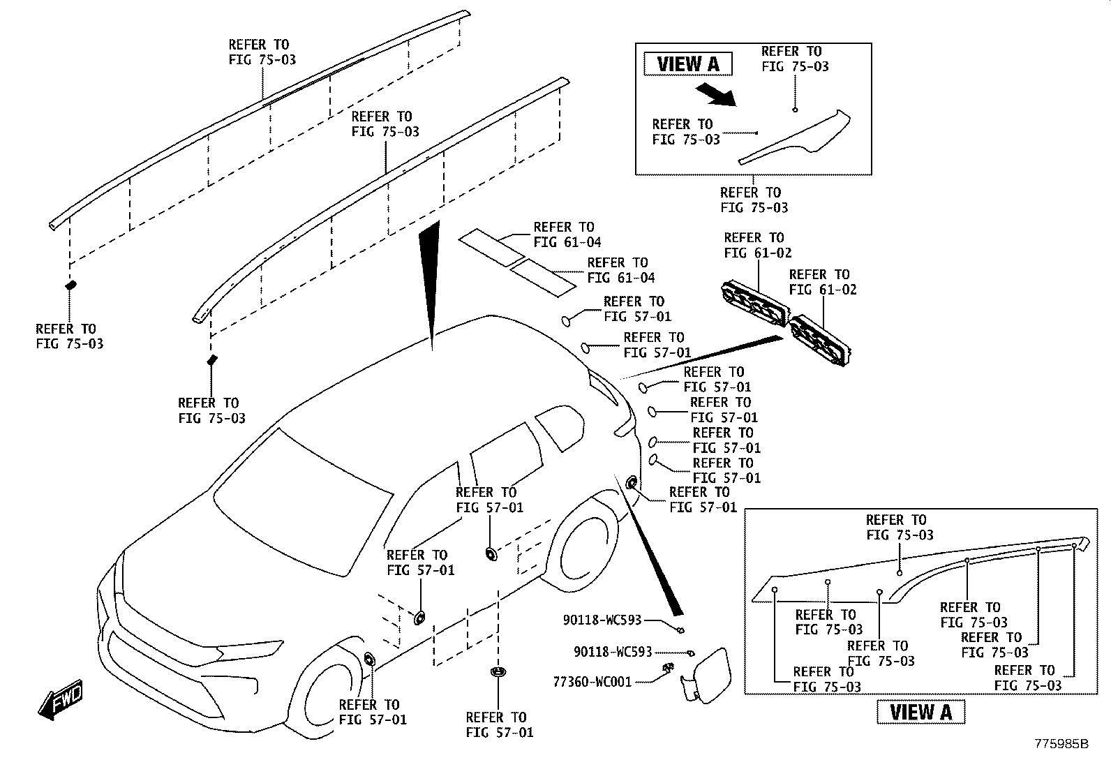 77251-WC010 TUBE SUB-ASSY, FUEL TANK MAIN product image