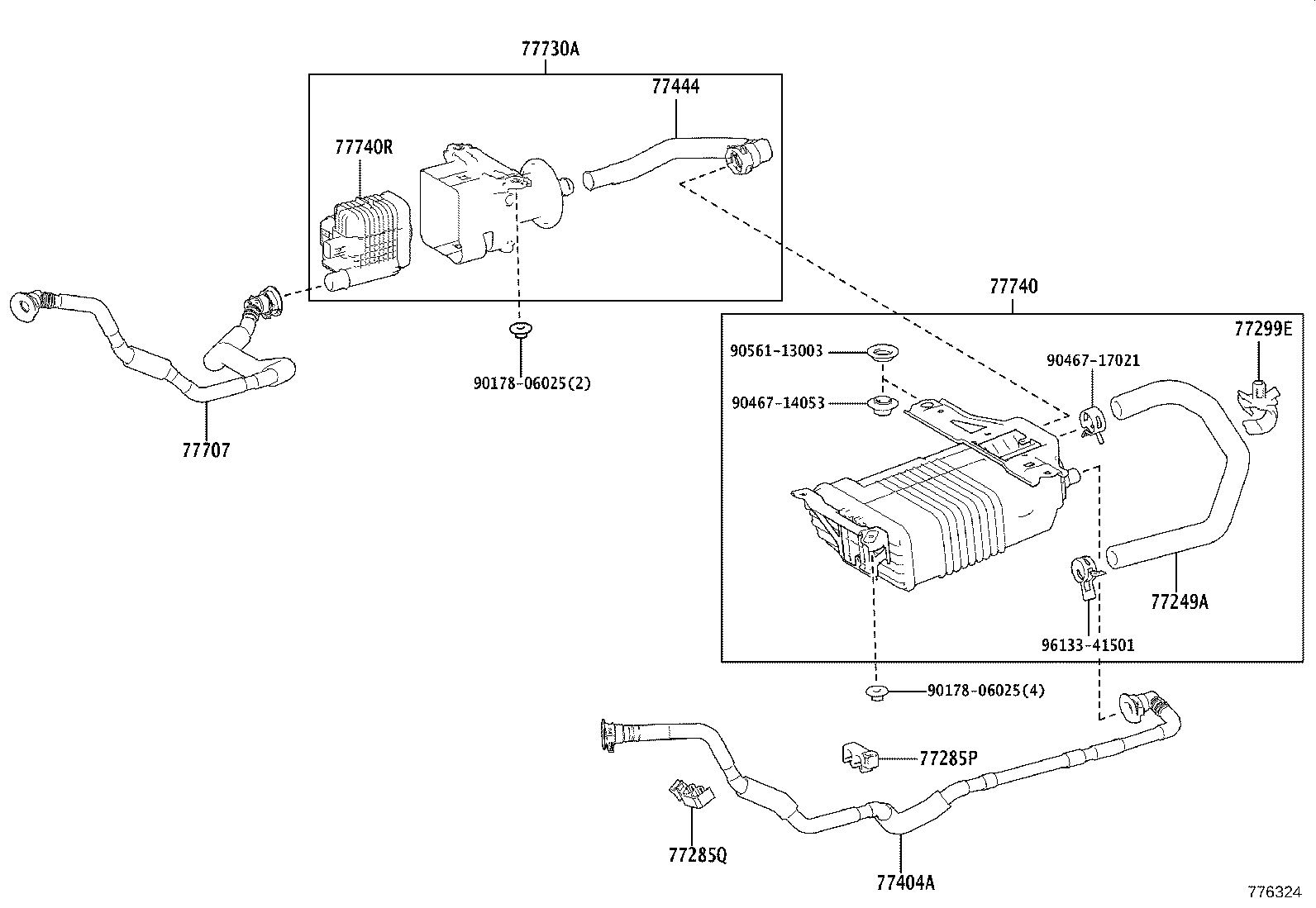 77001-11071 TANK ASSY, FUEL product image