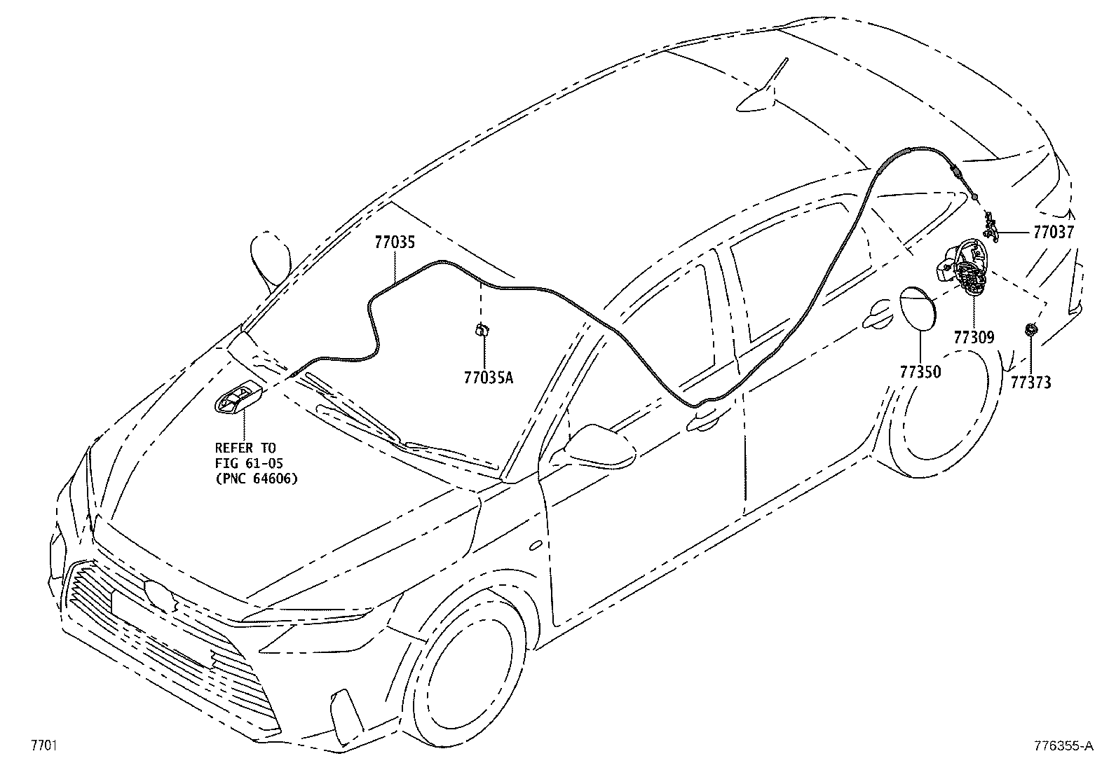 23105-BZ030 FILTER, FUEL PUMP product image