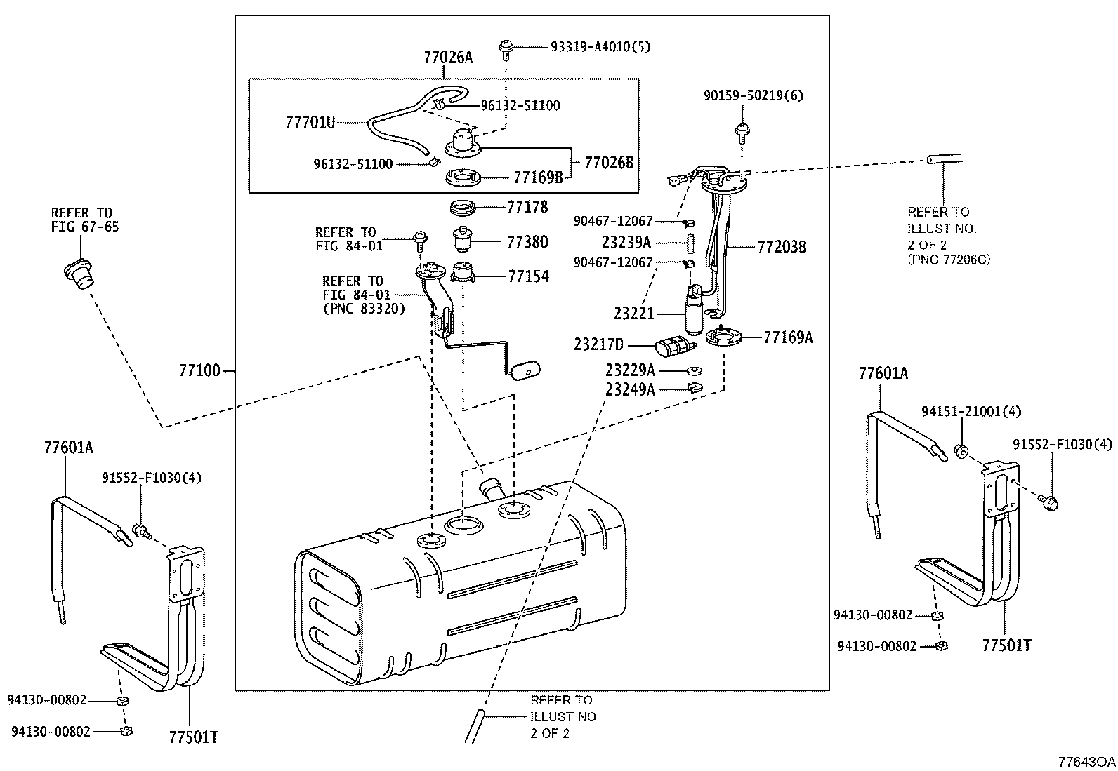 77100-25610 TANK ASSY, FUEL product image
