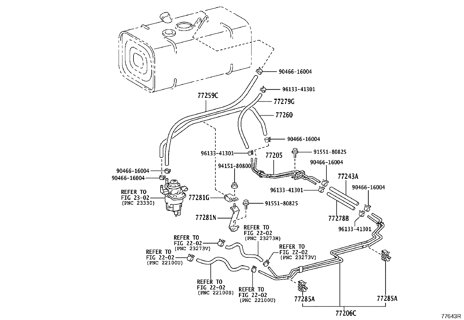 77100-37B01 TANK ASSY, FUEL product image
