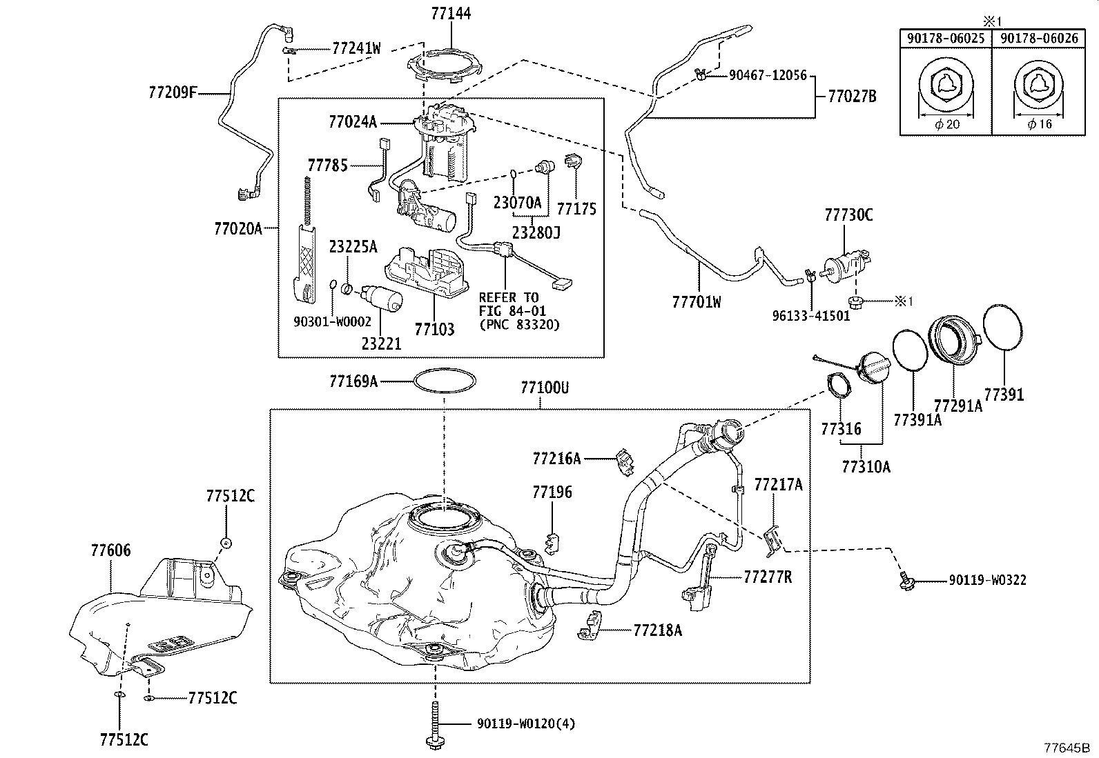 77024-K0010 PLATE SUB-ASSY, FUEL SUCTION product image