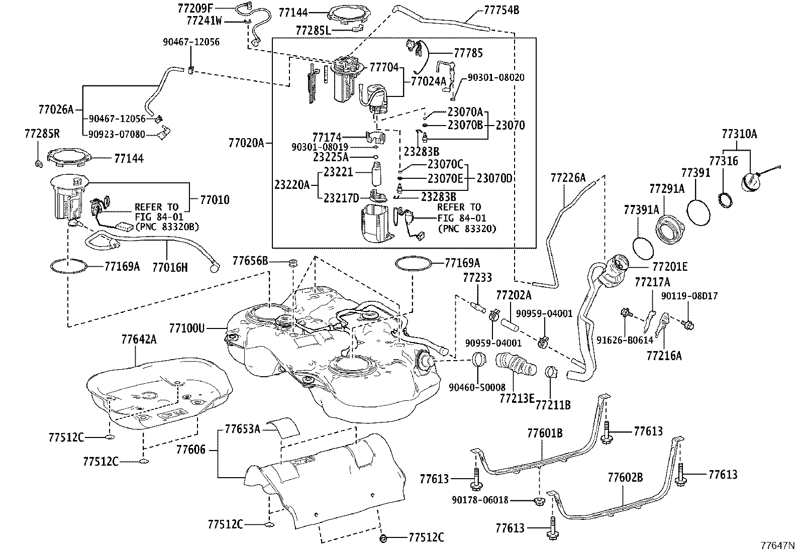 23070-36010 Toyota Reference Part product image