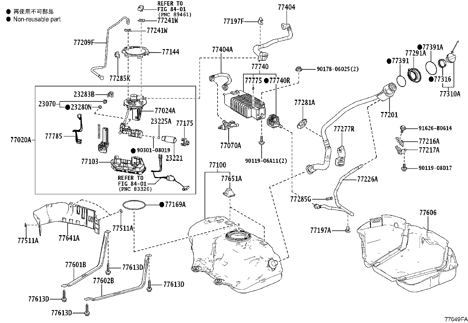 77020-33512 TUBE ASSY, FUEL SUCTION W/PUMP & GAGE product image