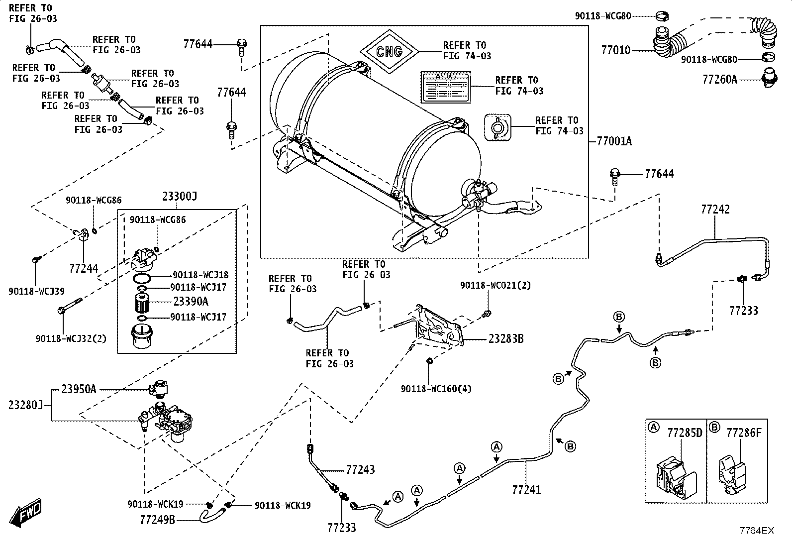 77251-WC010 TUBE SUB-ASSY, FUEL TANK MAIN product image