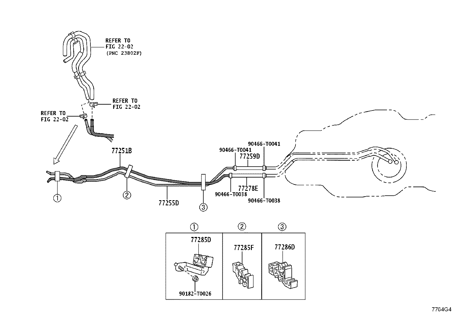77001-0K830 TANK SUB-ASSY, FUEL product image