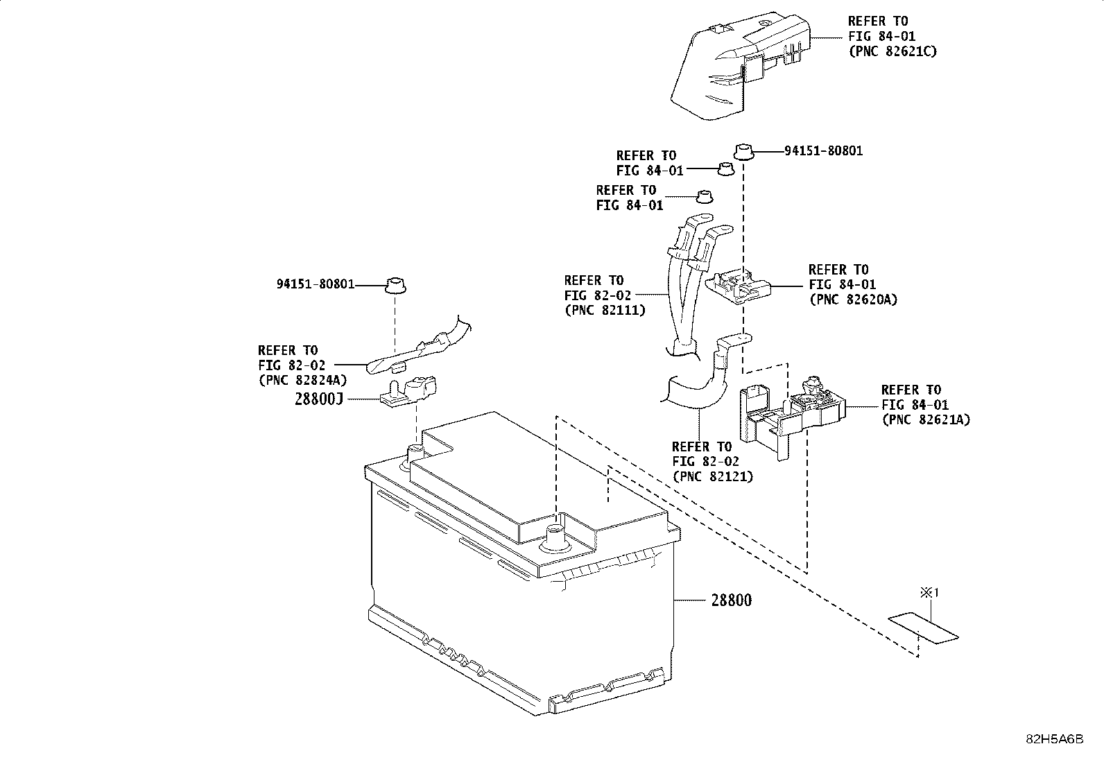 28800-70201 BATTERY product image