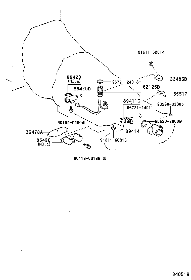 89414-30011 ROTOR, SENSOR product image