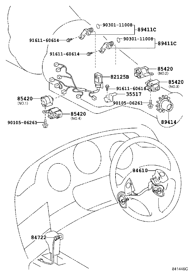 89414-30060 ROTOR, SENSOR product image