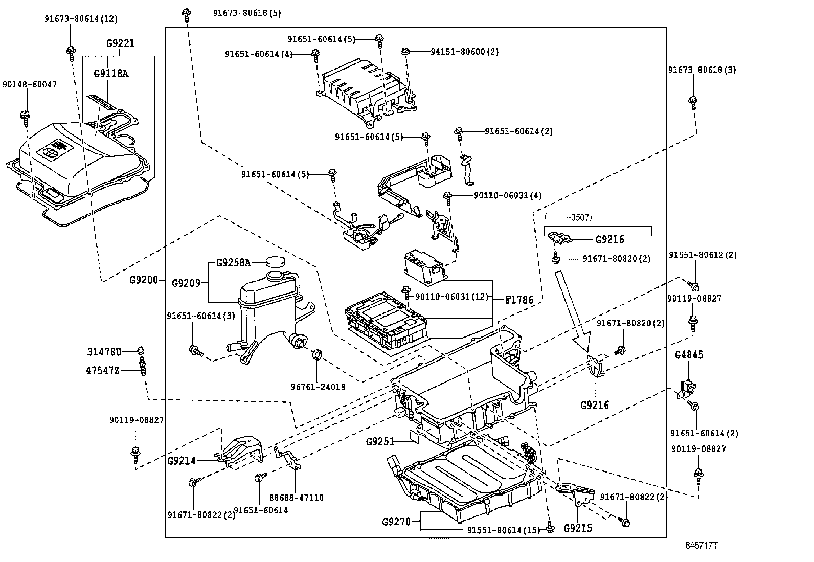 47547-20030 PLUG, BLEEDER(FOR INVERTER BLEEDER UNION) product image