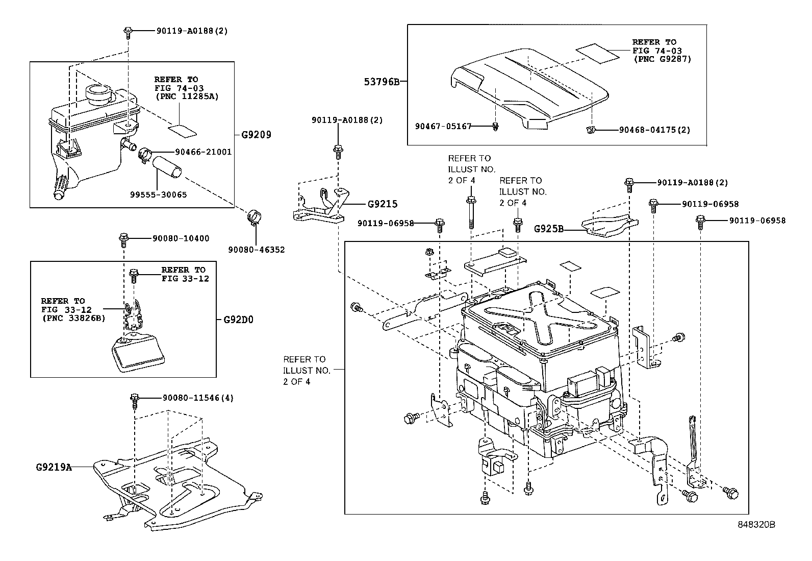 51470-06010 COVER, ENGINE ROOM SIDE, LH NO.2 product image