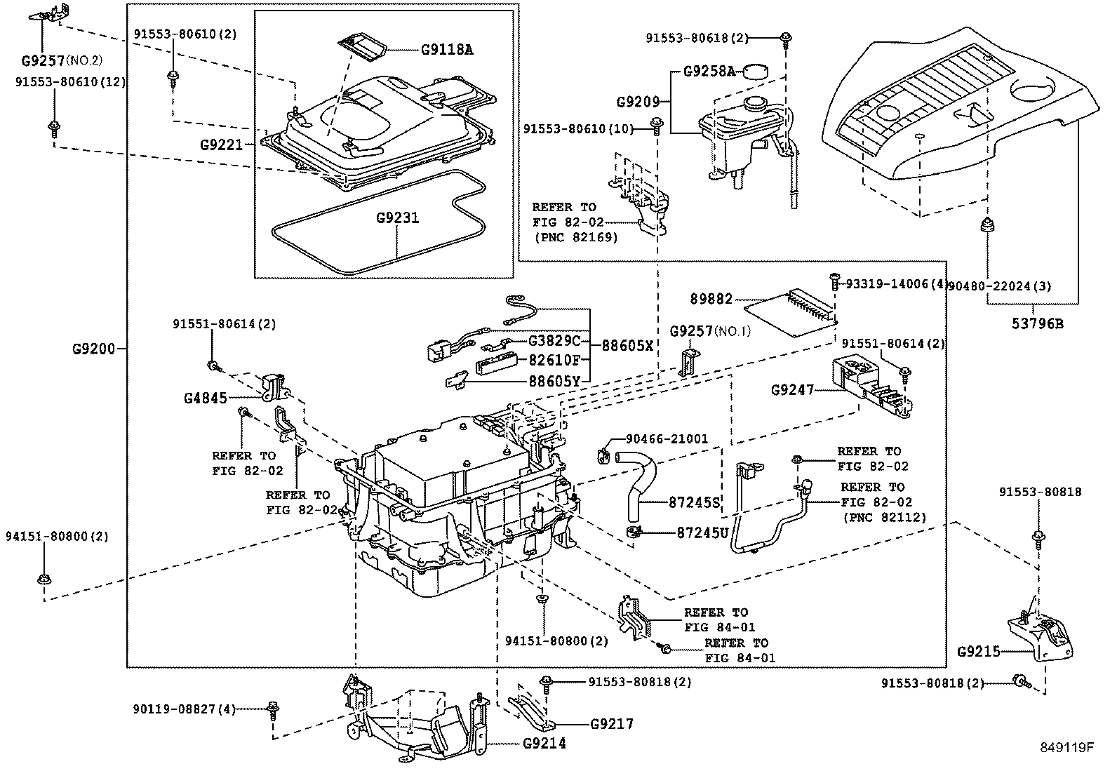 G9022-48020 COVER, INVERTER product image