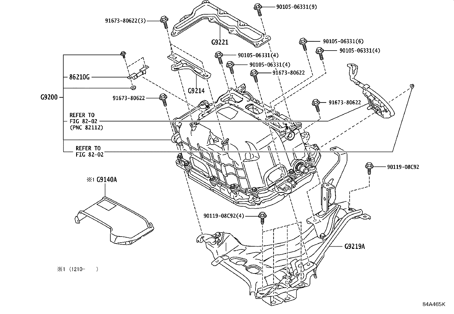 G9140-47010 COVER ASSY, INVERTER, LH product image