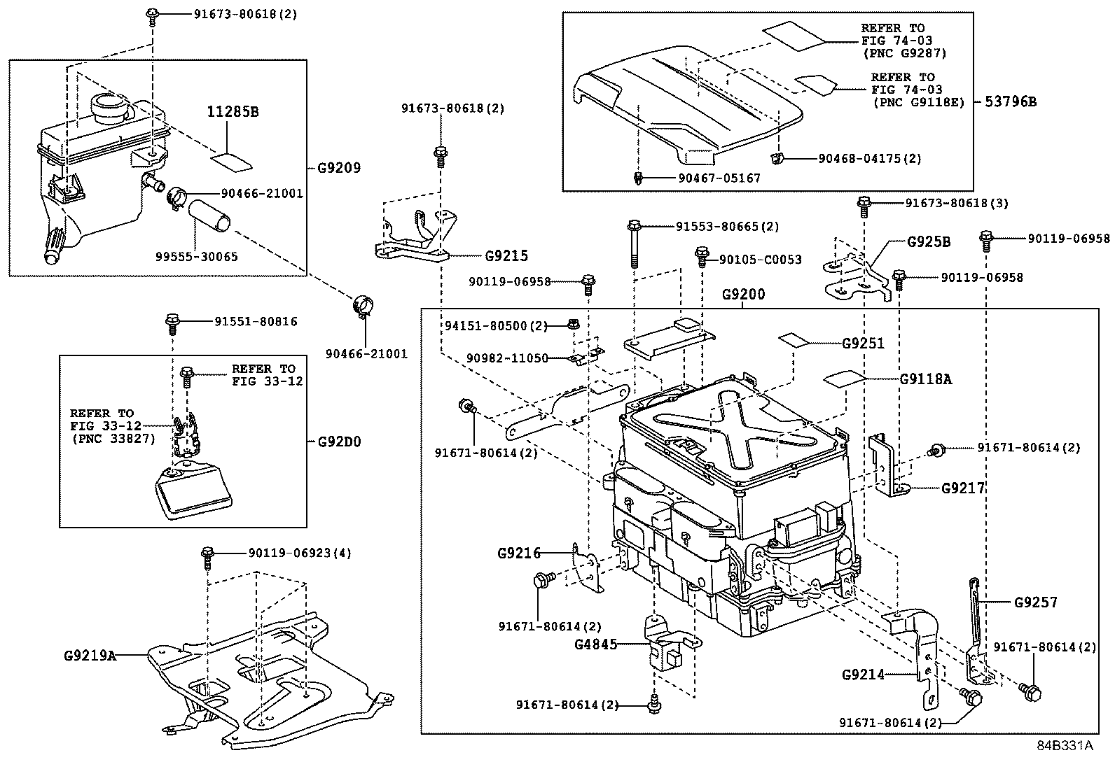 G9209-33010 TANK SUB-ASSY, INVERTER RESERVE product image